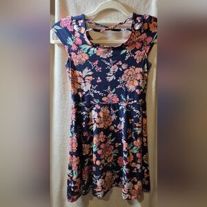 Epic Threads Navy Floral Kids Dress